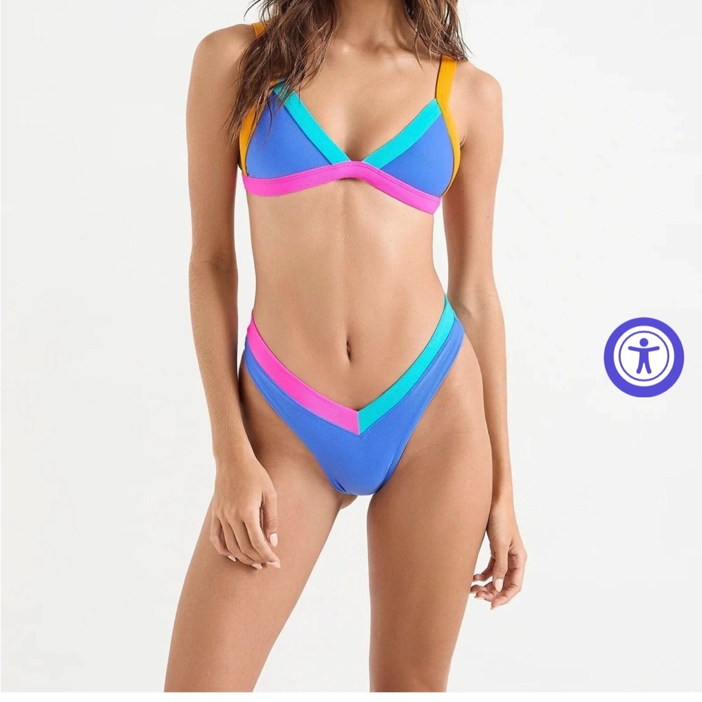 Colorful Women's Bikini Set